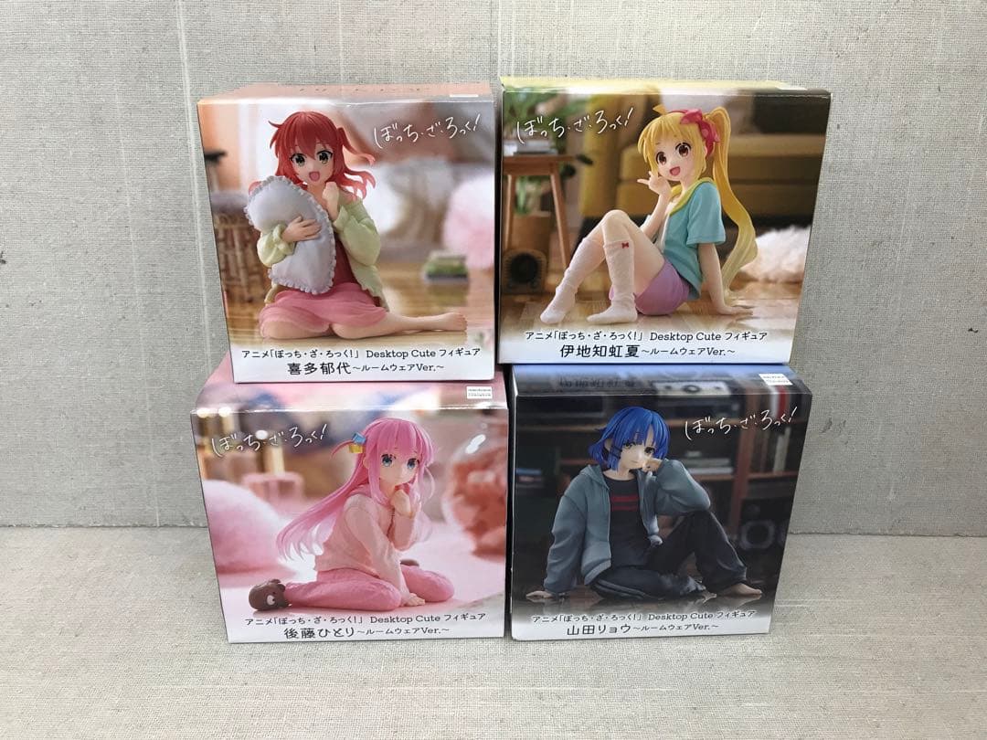 未開封品　『ぼっち・ざ・ろっく！』 Desktop Cute フィギュア　4点