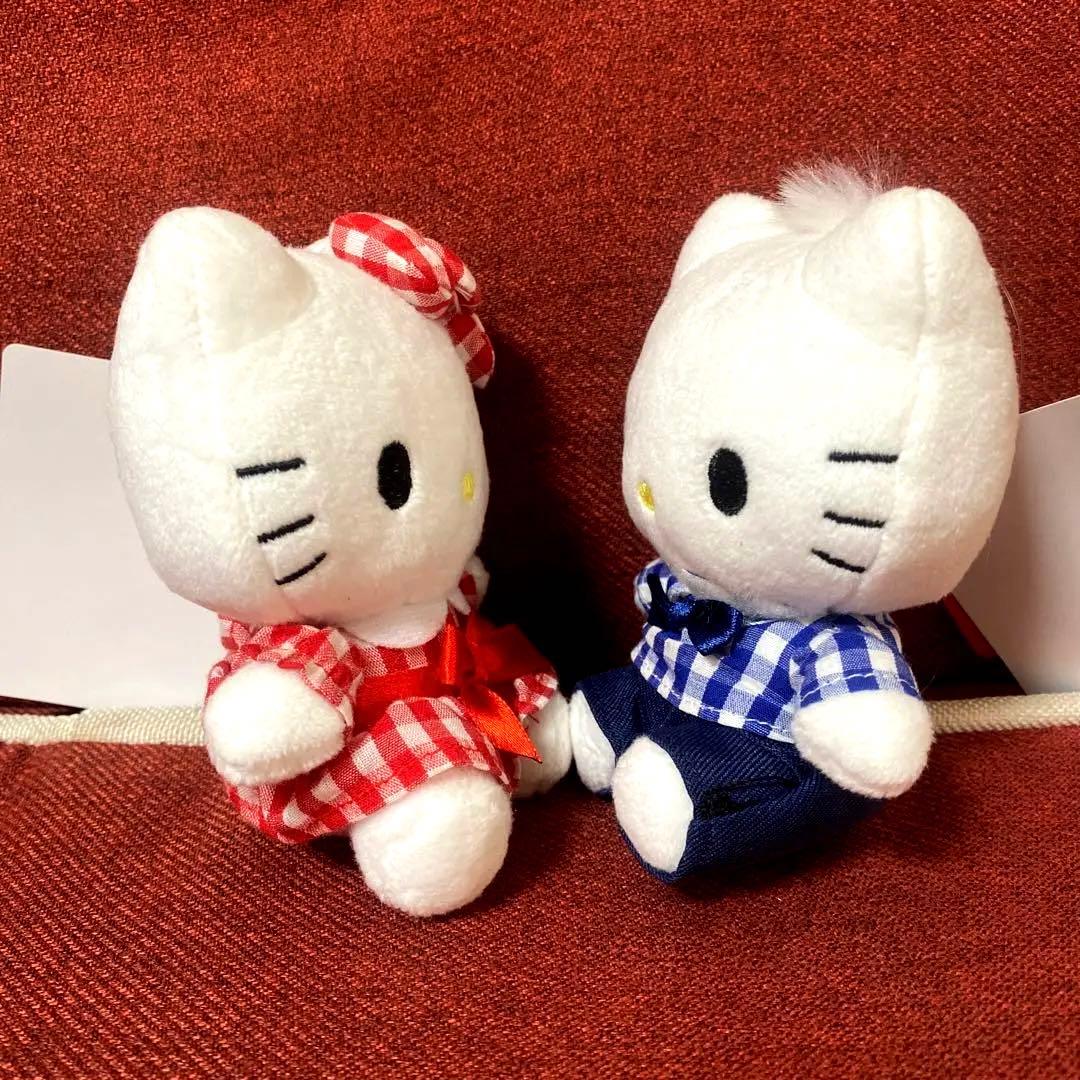 ＊ サンリオ　キティ　ダニエル　ぬいぐるみ　マスコット　キーホルダー　2019年