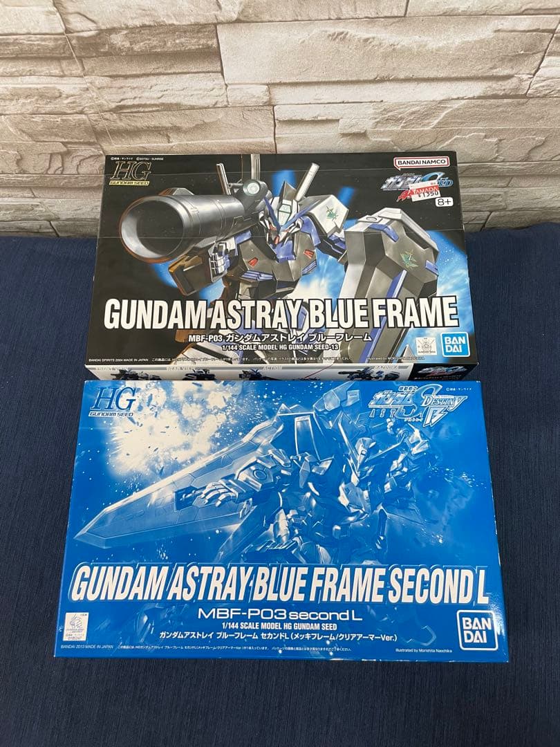 HG 1/144 ガンダムアストレイ　ブルーフレーム　2点セット　ガンプラ