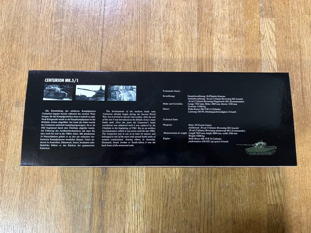 未開封 1/35 MINICHAMPS CENTURION MK.5/1 戦車