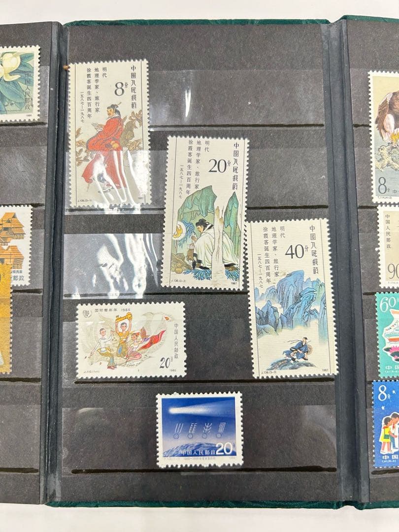 中国記念切手　1980年代　レア