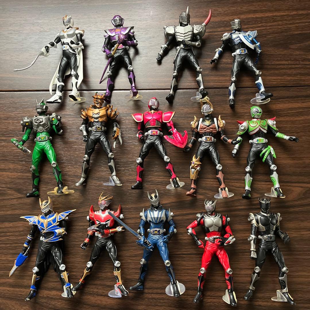 仮面ライダー 龍騎ソフビフィギュア 14体セット