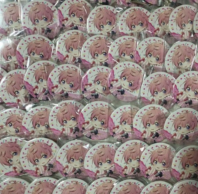 すとぷり　さとみ　缶バッチ　アリツア　デフォ