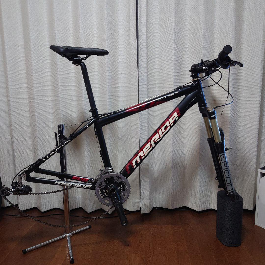 カスタムMERIDA MATTS SUB10 MTB シマノDEOREサンツアー