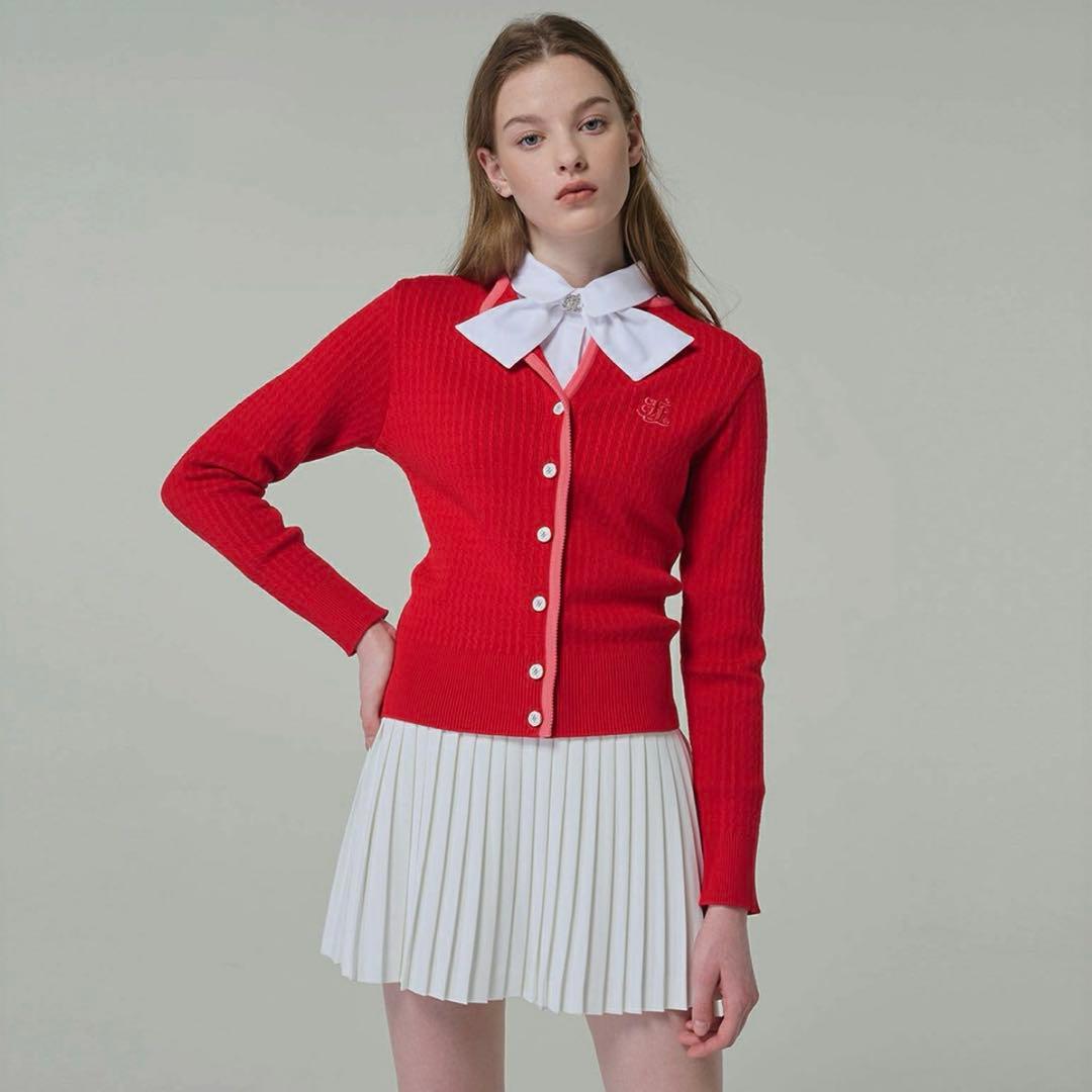 fairfairゴルフカーディガン