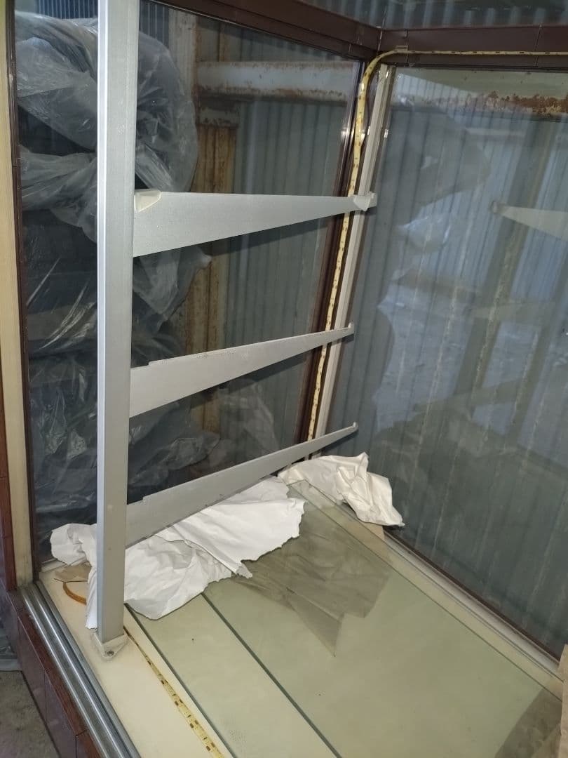 大型ガラスディスプレイケース 鍵付き