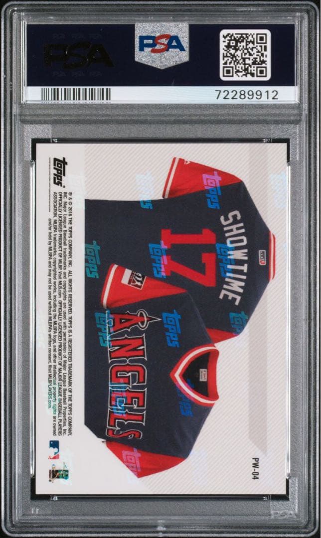 大谷翔平 2018 TOPPS NOW MLB #PW-04 SHOWTIME