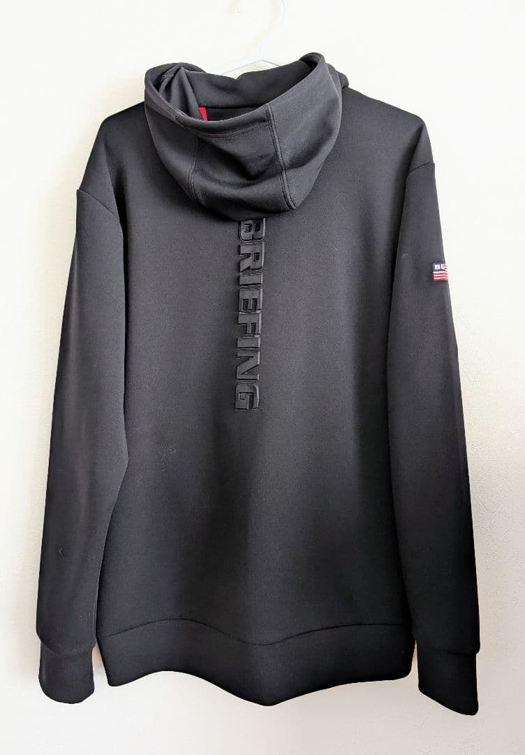 BRIEFING フード付きジャケット ブラック