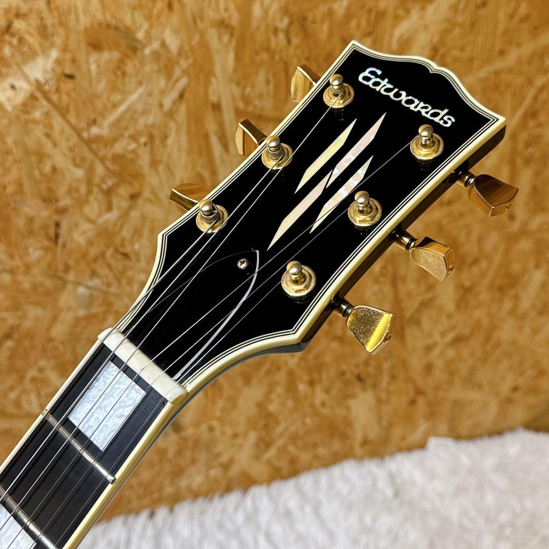 売約済みEDWARDS レスポールカスタムタイプ セイモアダンカン搭載