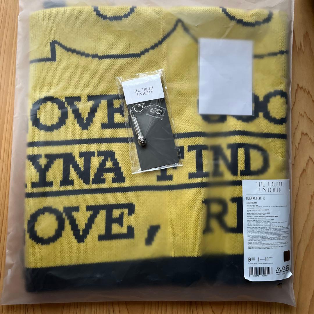 BTS JIMIN ジミン展示会 ブランケット トレカ付　マイクキーリング