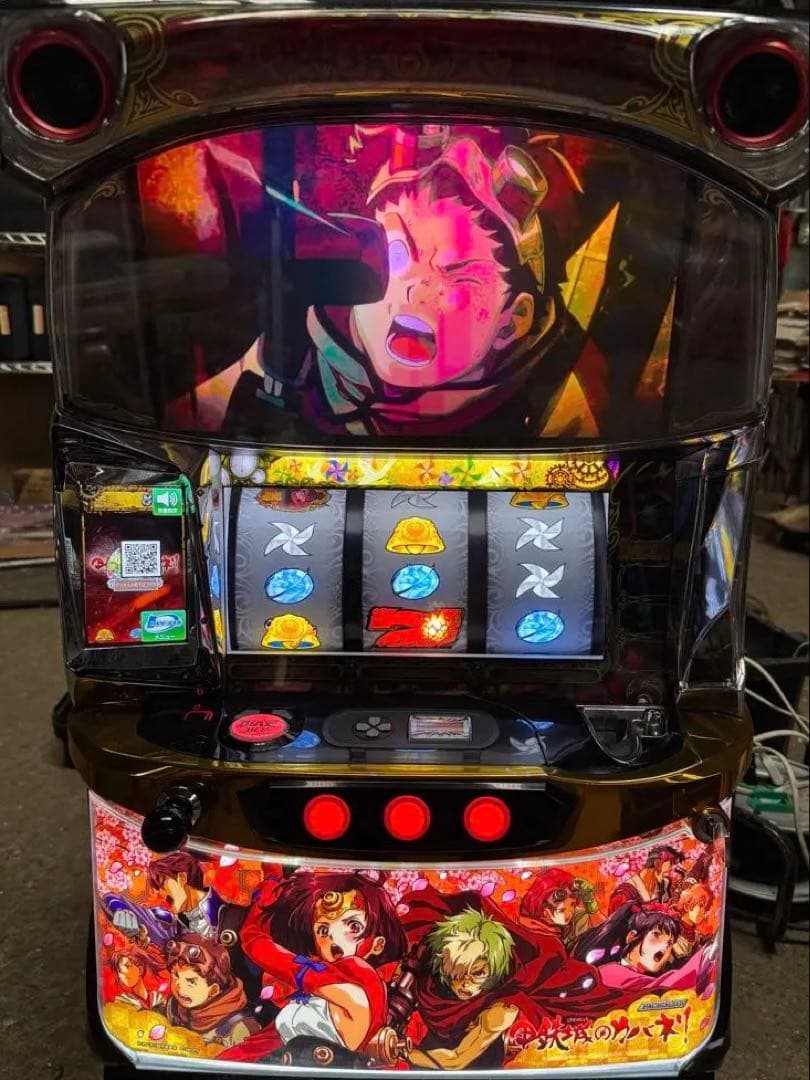 Ｓ パチスロ甲鉄城のカバネリ ＺＲ 全員集合パネル　斑点不問　パチスロ　実機