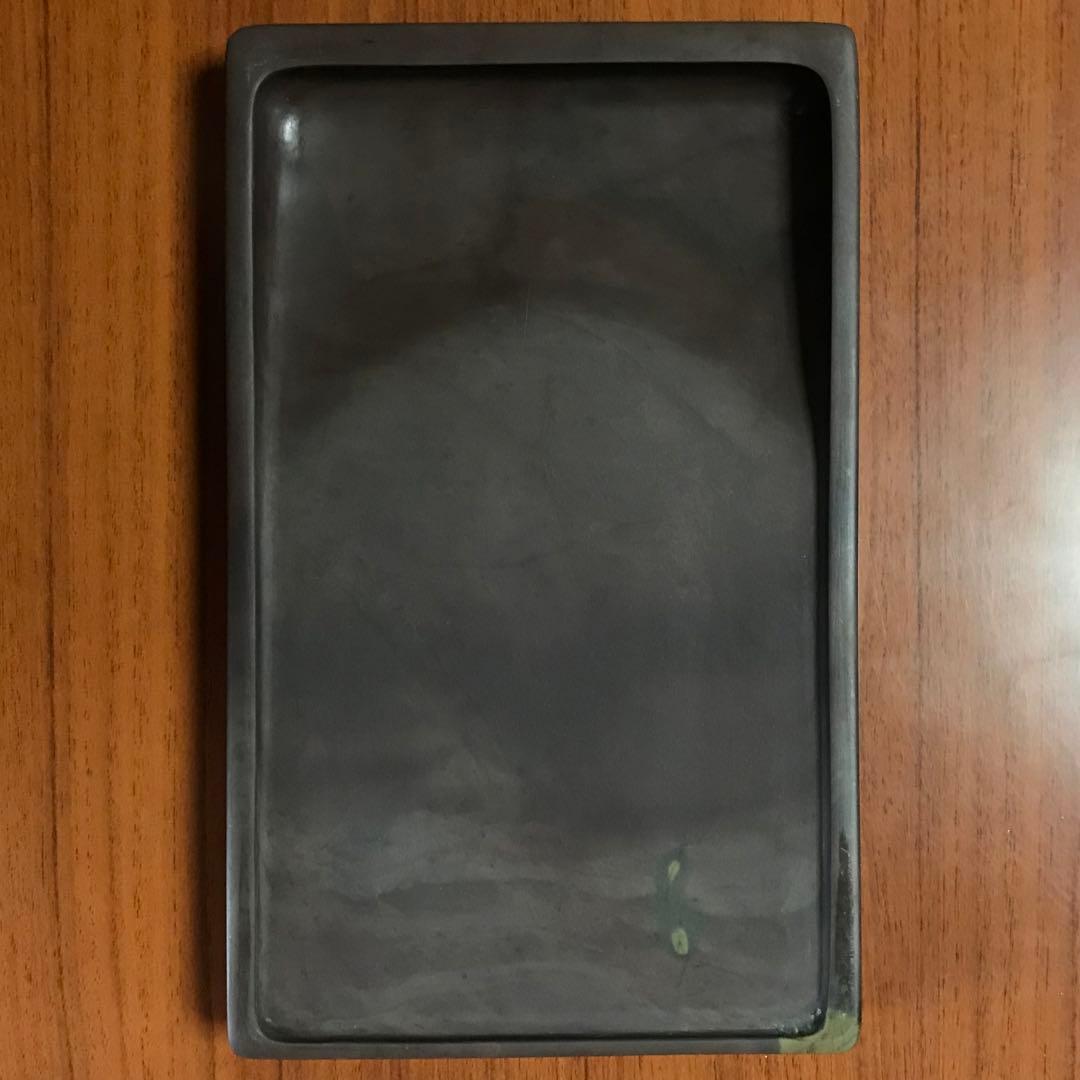 【新品・値下げしました】端渓硯　宗坑　８インチ　実用硯