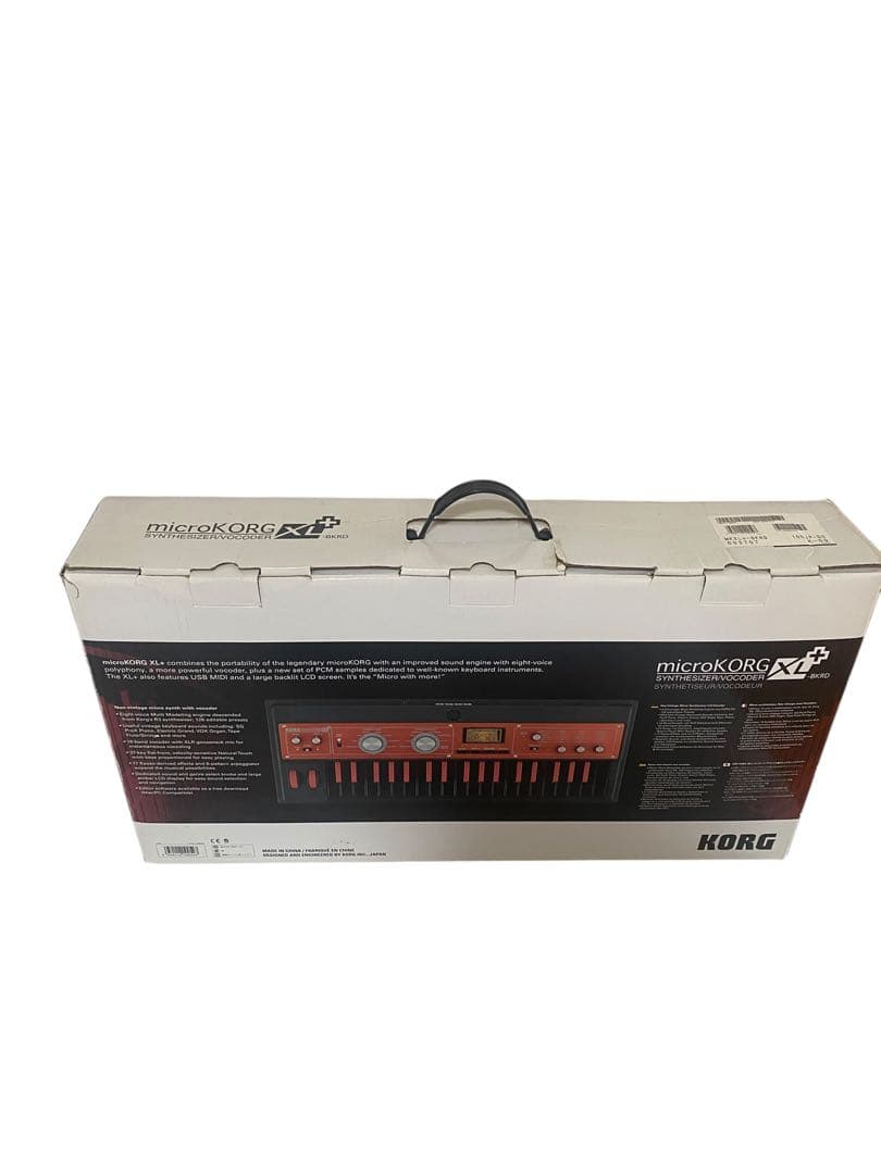 KORG microKORG XL+ -BKRDシンセサイザー10周年記念モデル