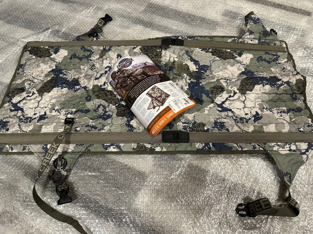 Crazy Creek HEX 2.0 アウトドアチェア キングスカモ新品未使用