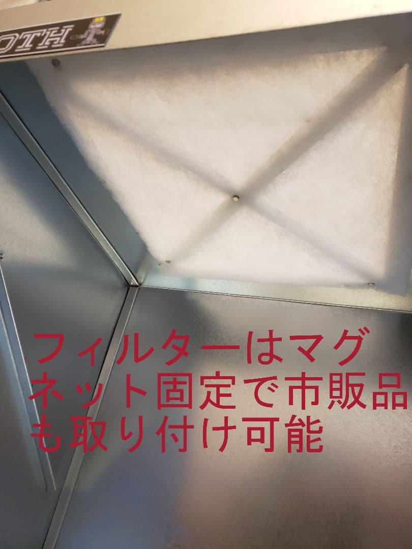 G-Booth M550研磨塗装ブース　追加オプション購入でProSpaceに！