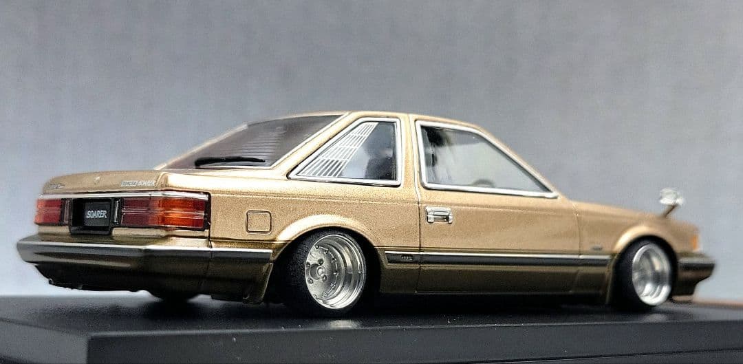 よーよ　1/43　ソアラ改　2800GT　SSRマークⅠ　アルミ製　深リム