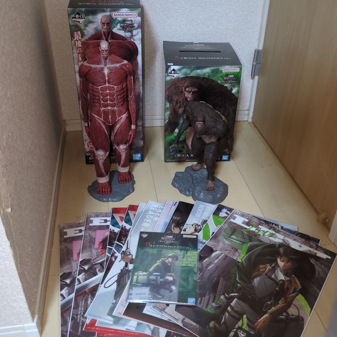 ジェームズ【美品】一番くじ進撃の巨人　ラストワン賞　A賞　D賞　F賞セット