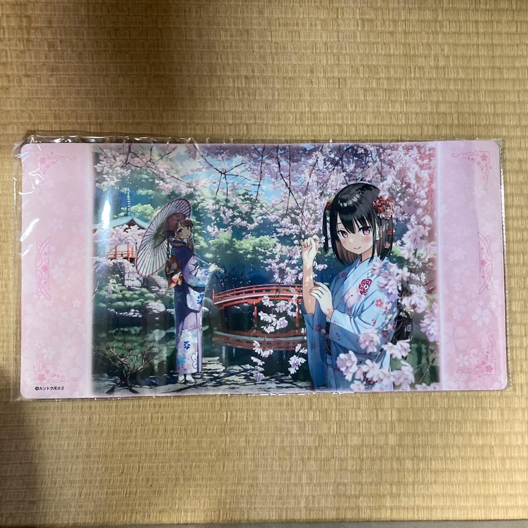 神絵祭　ダブルチャンスキャンペーン　カントク　花の時　プレイマット