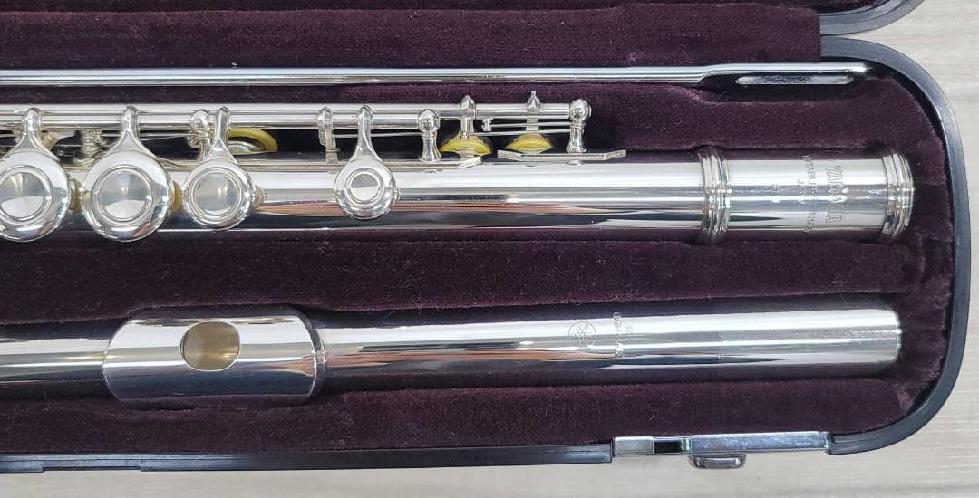 YAMAHA 頭部管銀製フルート YFL-311 II (調整・分解磨き済み)