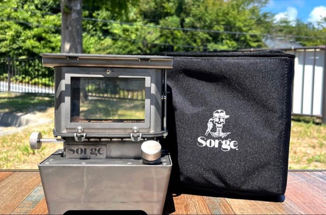 Brahman アイロンストーブ　チタン製