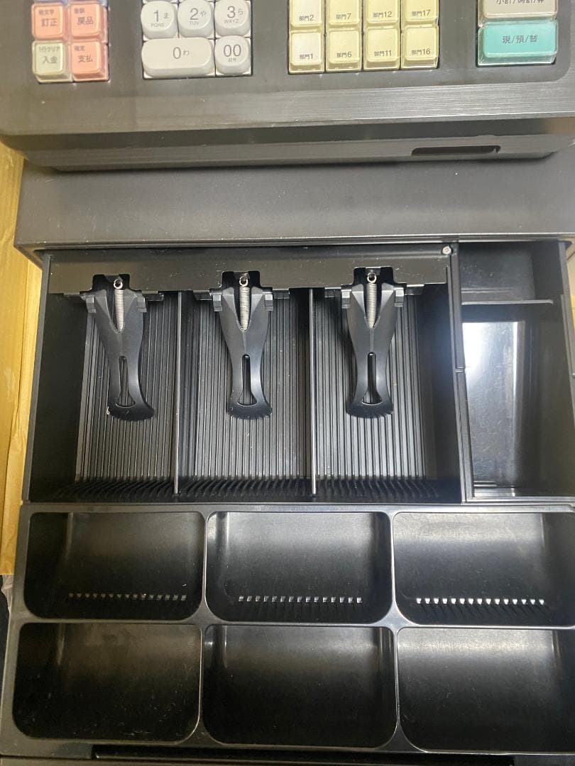 取説　カギ付き シャープ レジスター ＸＥーＡ４０７ ２０部門