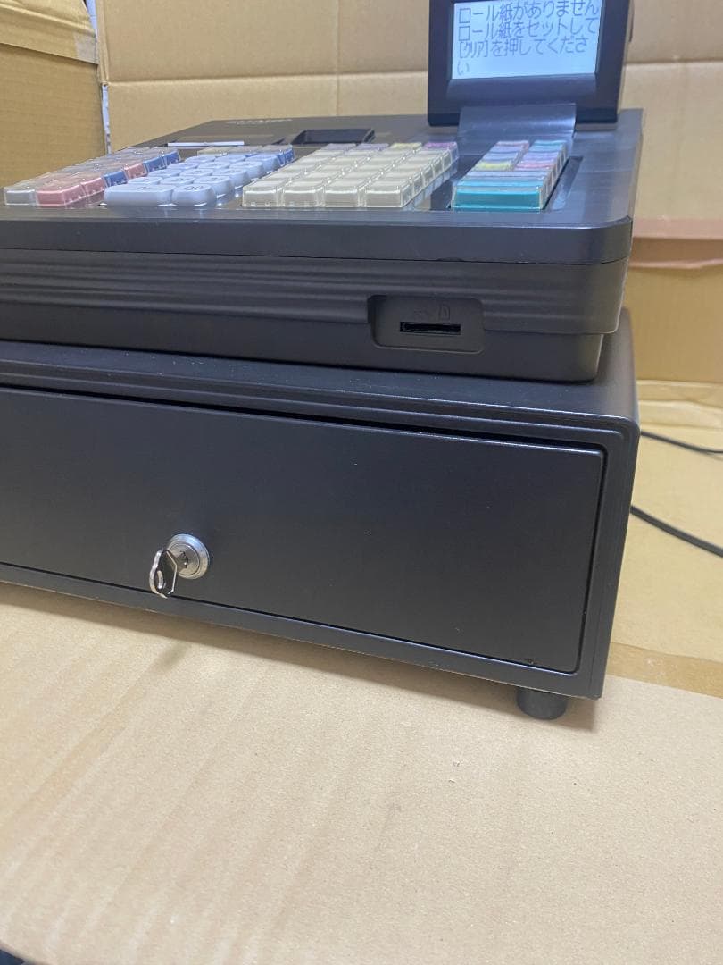 取説　カギ付き シャープ レジスター ＸＥーＡ４０７ ２０部門