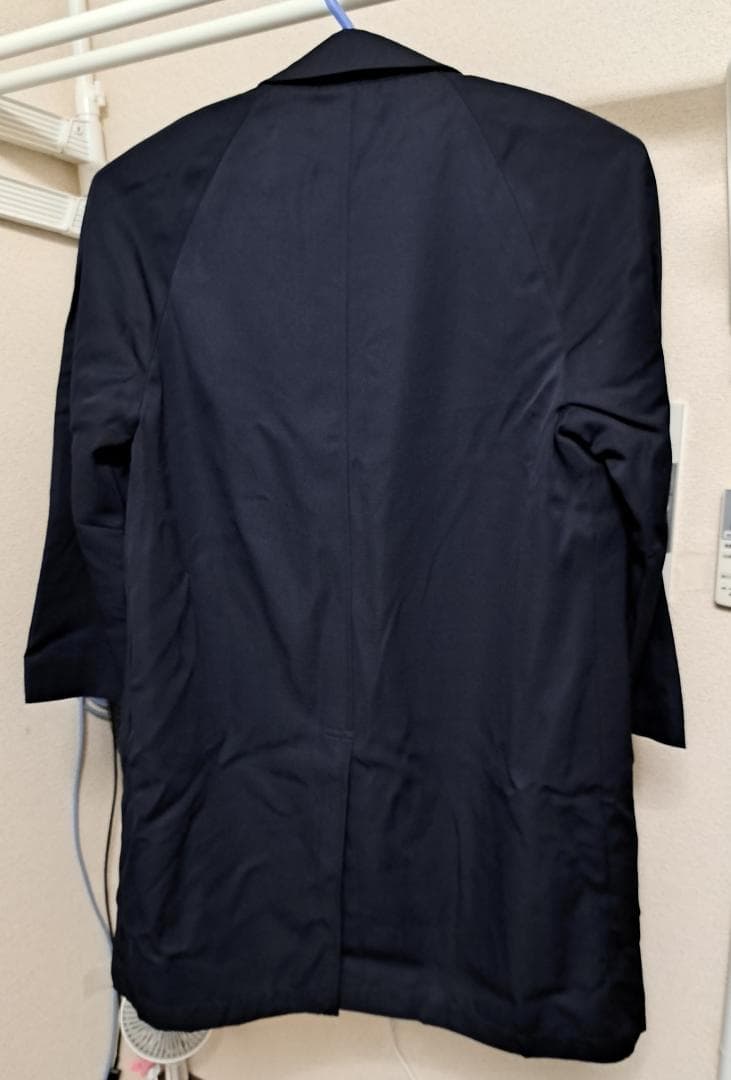 南海電鉄・旧制服時代の正規支給品 駅係員／車掌用の冬季ロングコート ＋ 支給袋