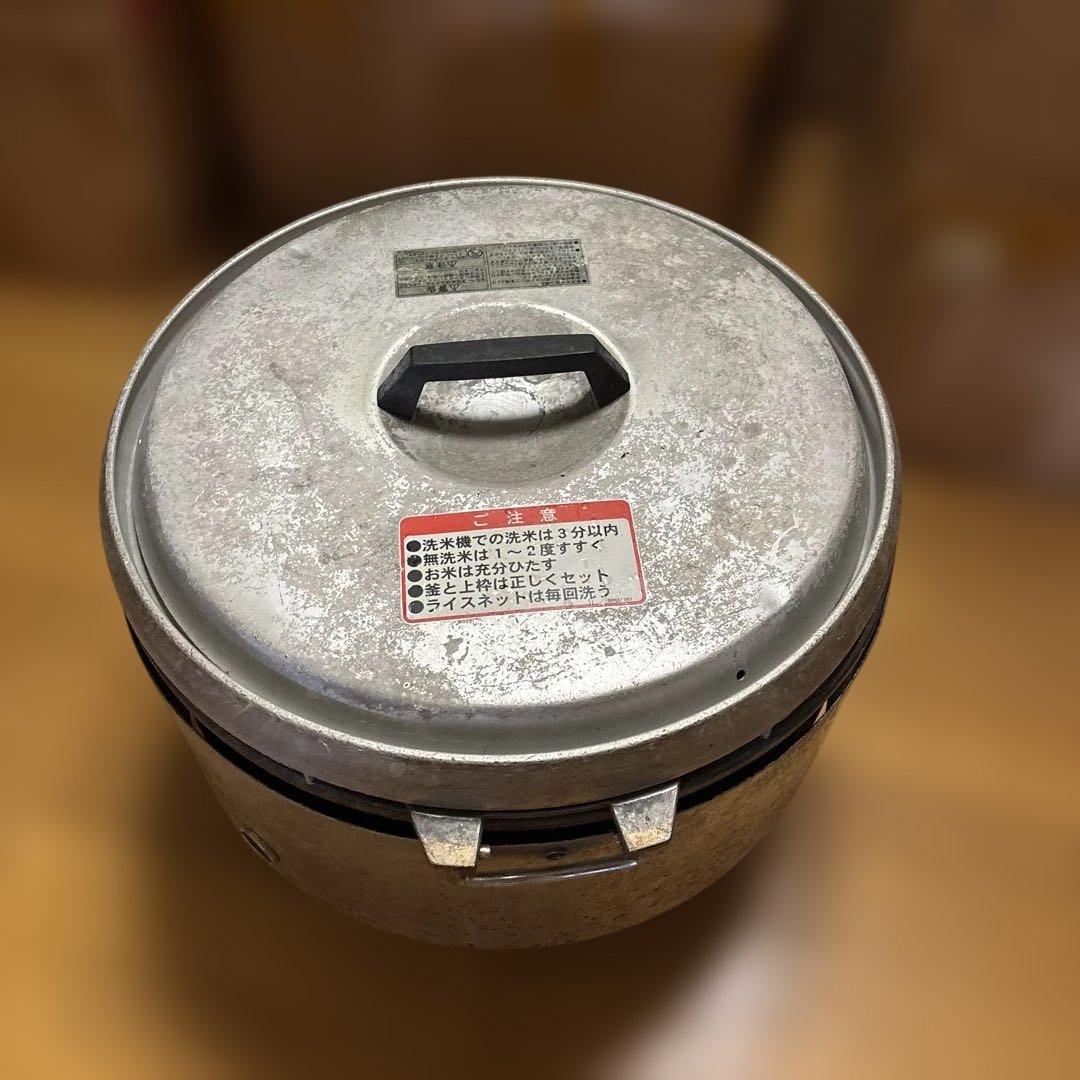 店舗用炊飯器　RR-50S2都市ガス13A 動作問題なし