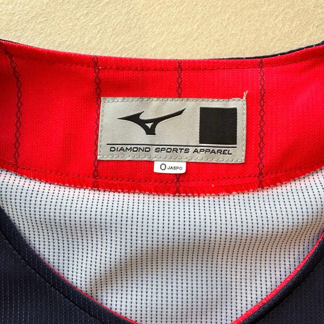 侍ジャパン ビジターユニフォーム 無地 刺繍 Oサイズ