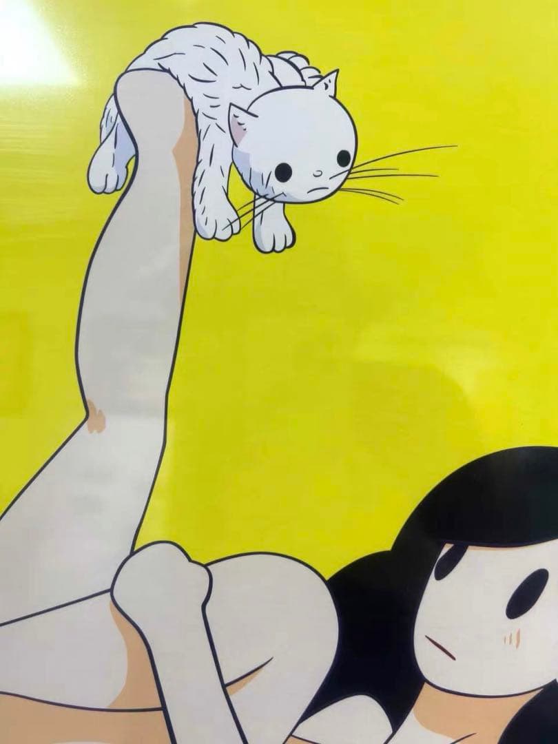 現代アート天野タケル サイン入 版画