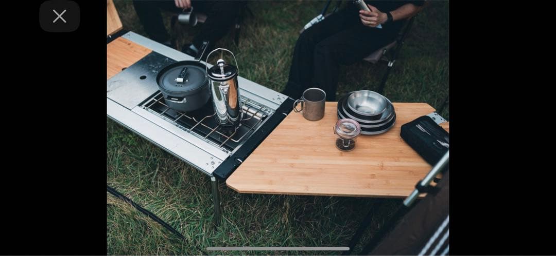 【新品未開封】スノーピークマルチファンクションテーブル オープンL竹