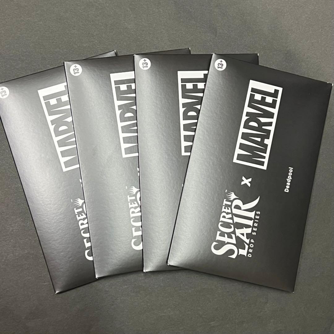 MTG　SecretLair × Marvel'sDeadpool 4個セット