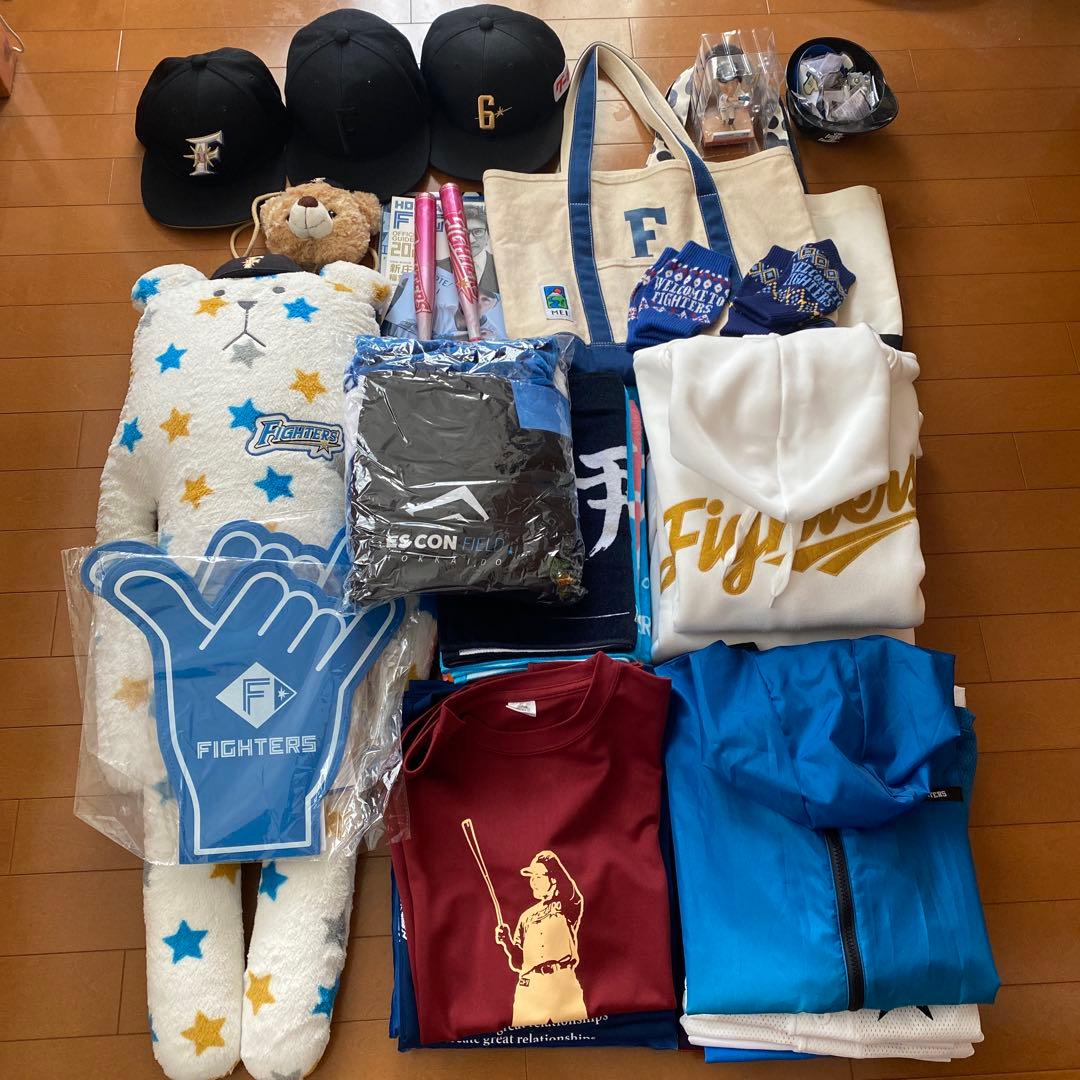 北海道日本ハムファイターズユニフォーム他セット　新庄清宮西川遥輝伊藤大海野村佑希