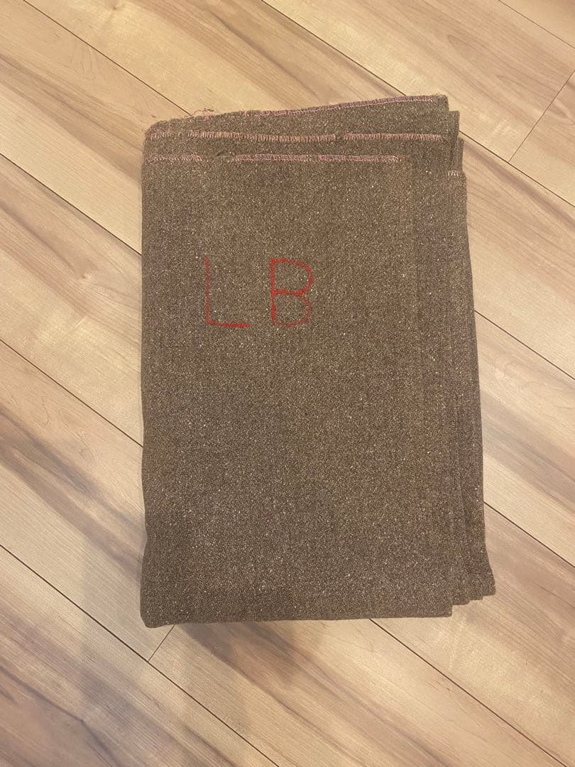 50s 海軍　ミリタリー　ウールブランケット　実物　ステンシル　希少