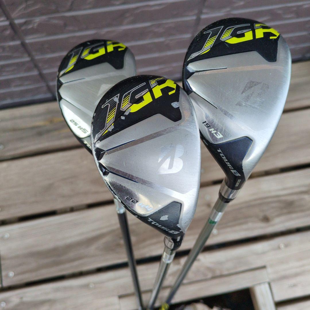 Bridgestone JGR 3H・4H・5H 3本セットユーティリティ