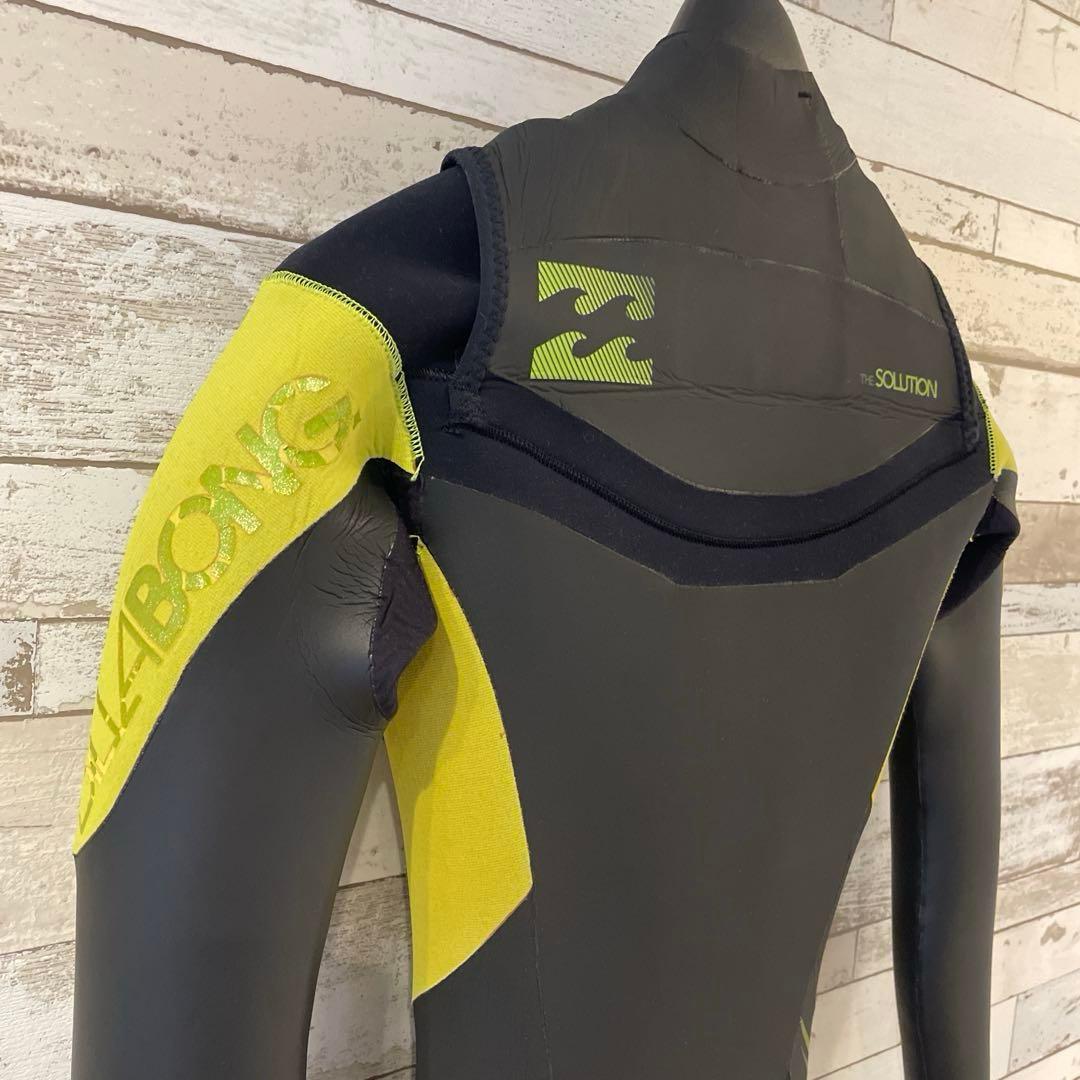 【ビラボン 160cm】メンズ S程度 56kg セミドライ 5/3mm 裏起毛