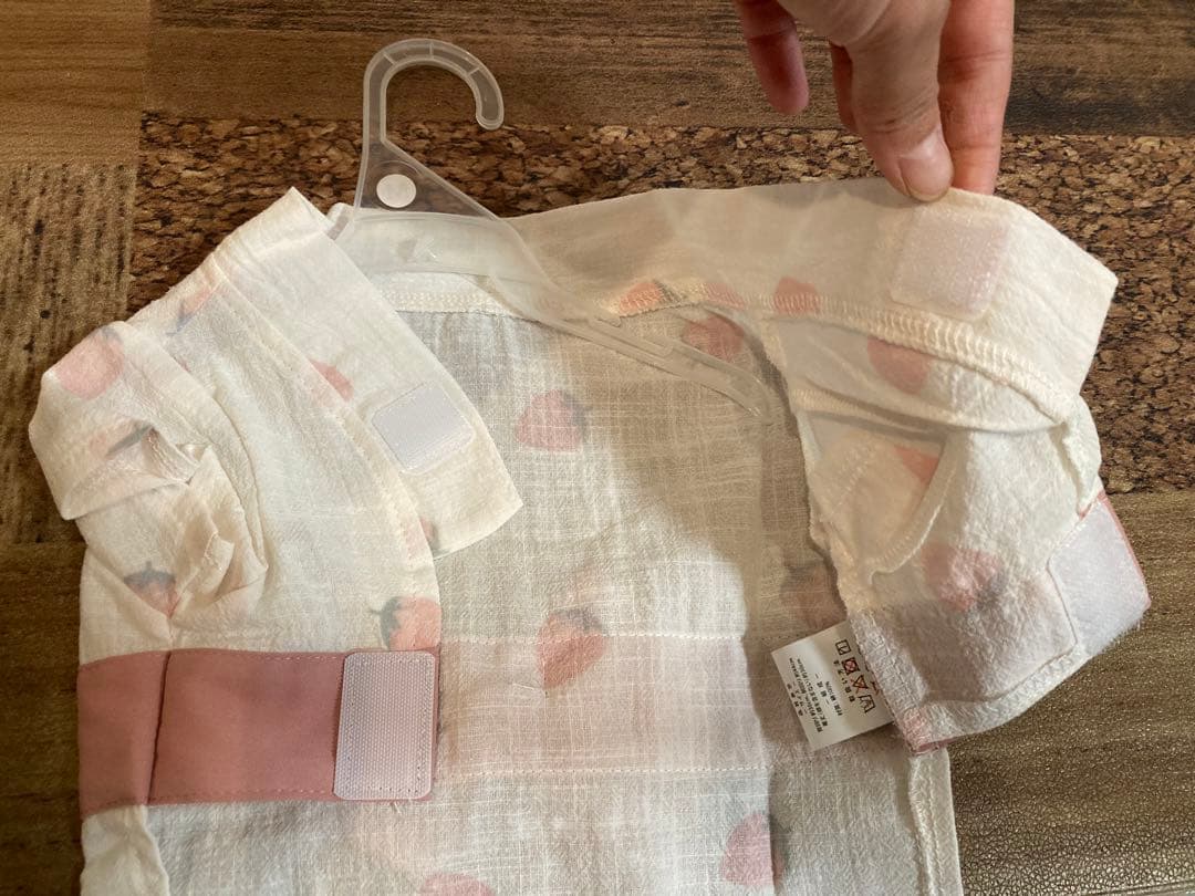 新品　小型犬用☆夏服⭐︎お祭り⭐︎浴衣☆着脱楽ちん　トイプードル　シーズー　L