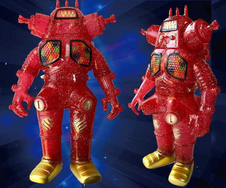 マルサン　キングジョー　レッド　ソフビ　ウルトラセブン