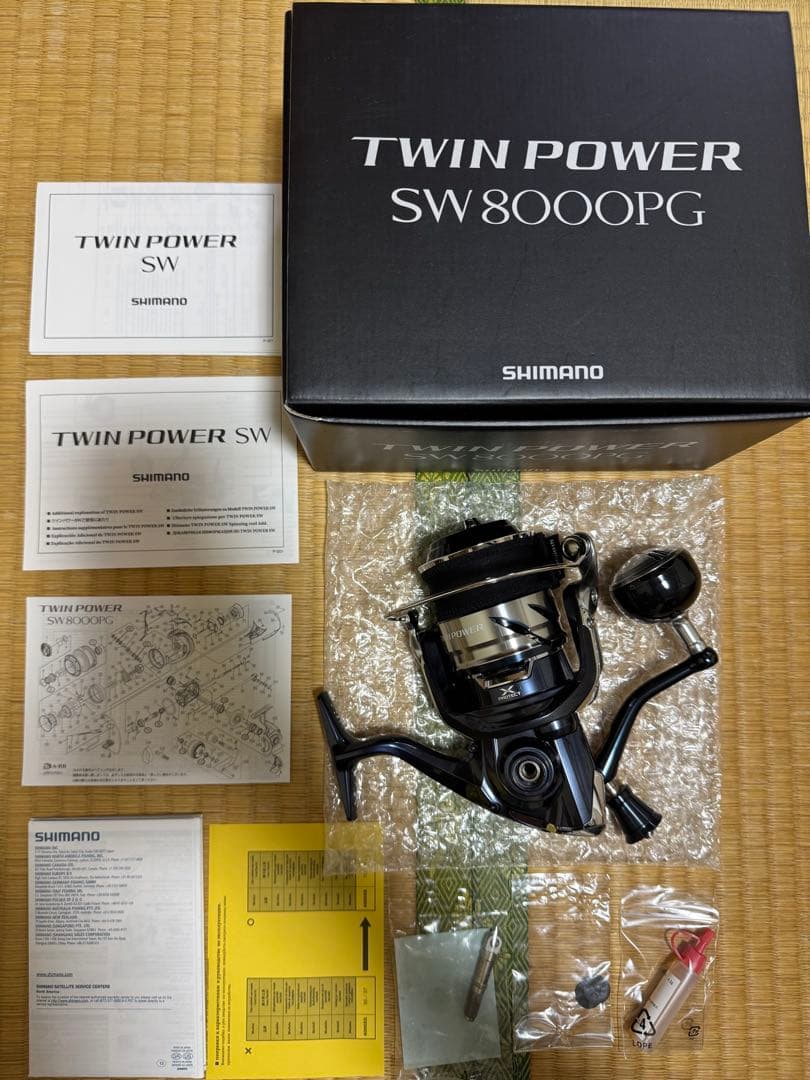 リール 21TWIN POWER SW8000PG