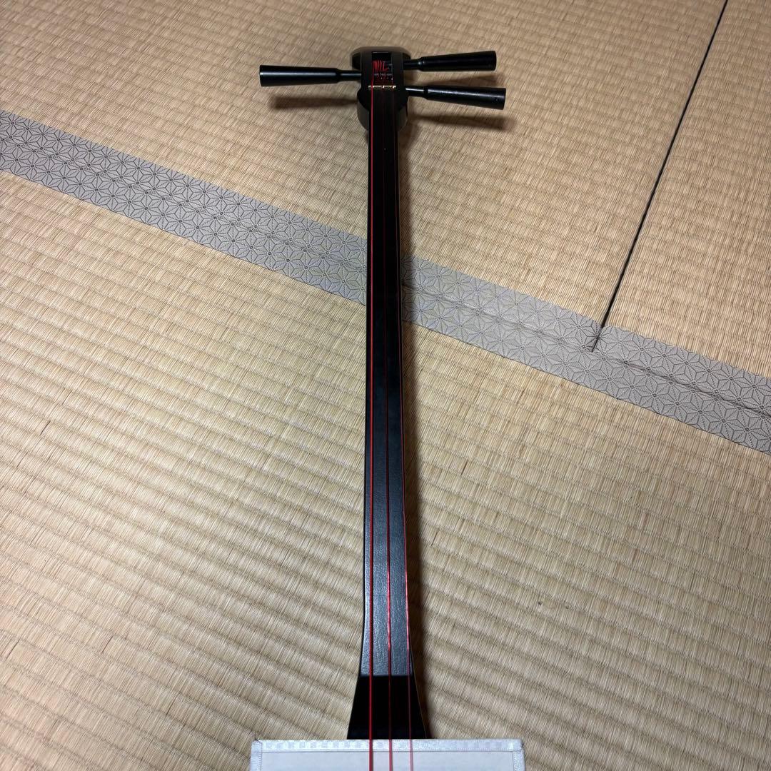 【美品】SHAMIKO(シャミコ) 三味線 ブラック 木目