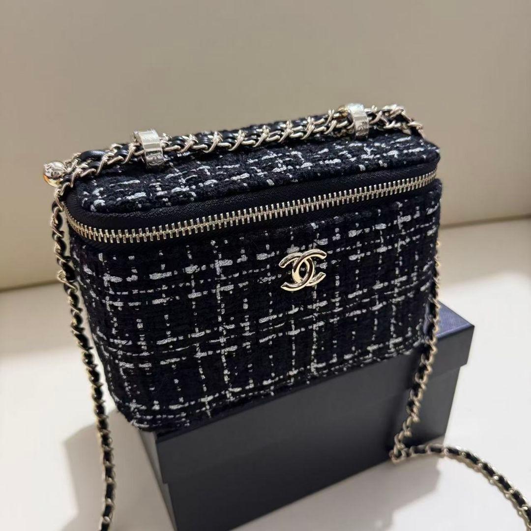 早い者勝ちです ノベルティ　チェーン　ショルダーバッグ　ツイード