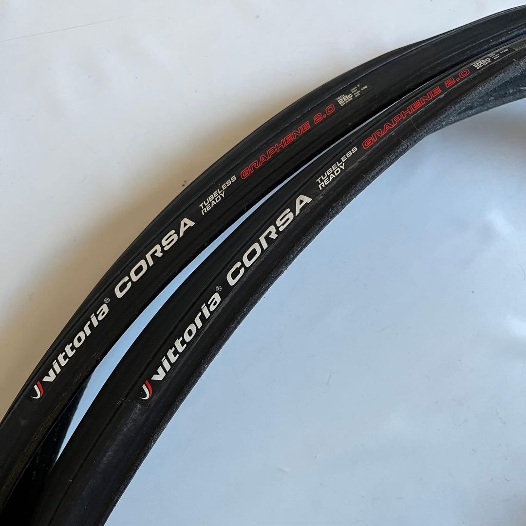 【低走行品】vittlia CORSA G2.0 TLR 28C ２本セット