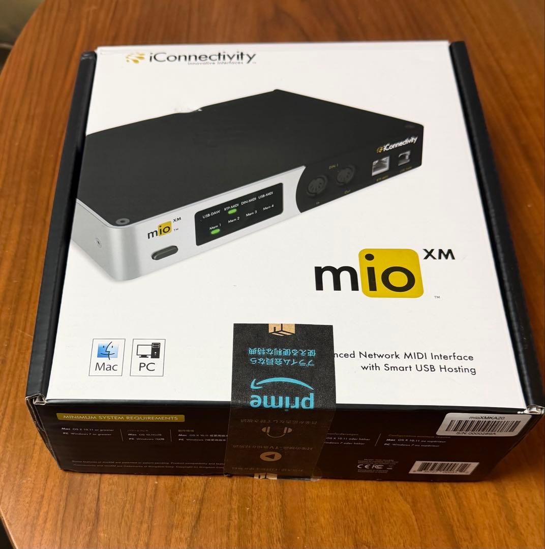 iConnectivity mio XM インターフェイス 未使用、開封のみ❗️