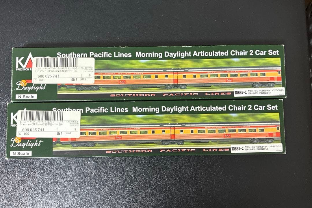 レア☆KATO_10-667-C_サザンパシフィックモーニングデイライト両増結