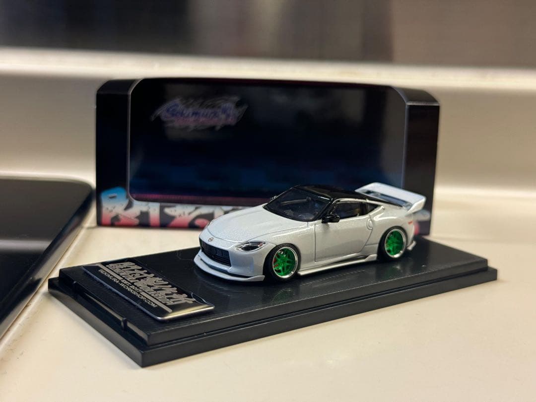 1/64 改326power日産 フェアレディZ 関村 ミニカー