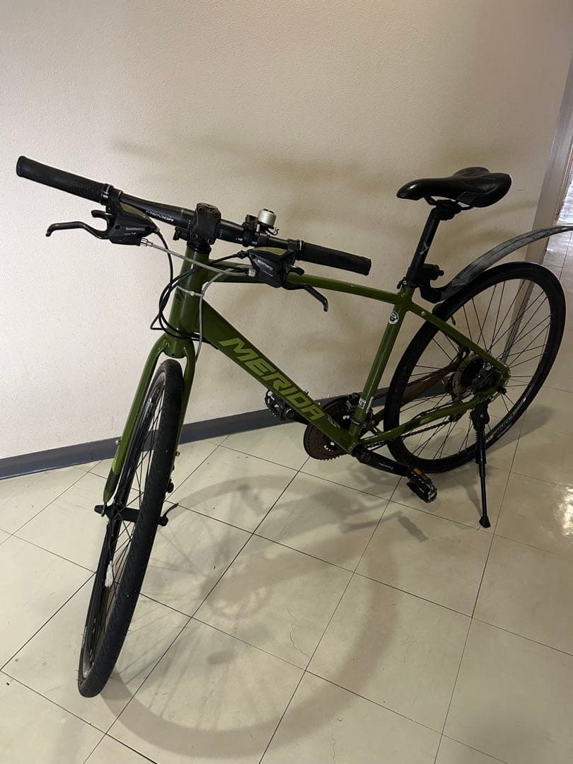 MERIDA クロスバイク オリーブグリーン