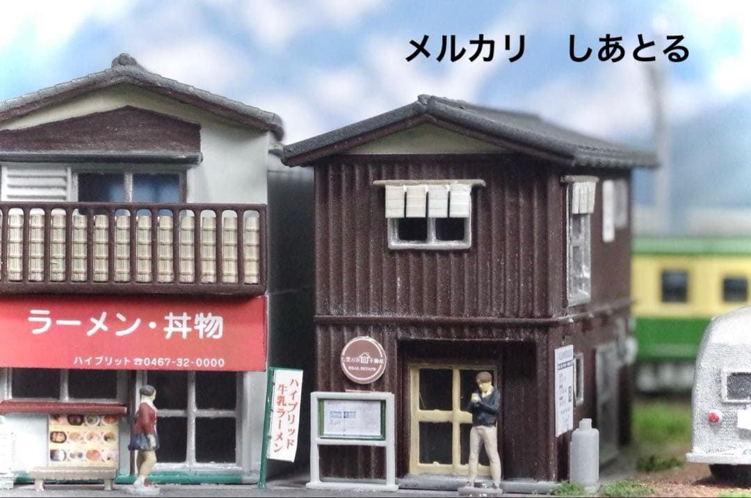 江ノ電 七里ヶ浜 行合川鉄橋 鉄道ジオラマ展示台 Nゲージ 鉄道模型 ジオコレ