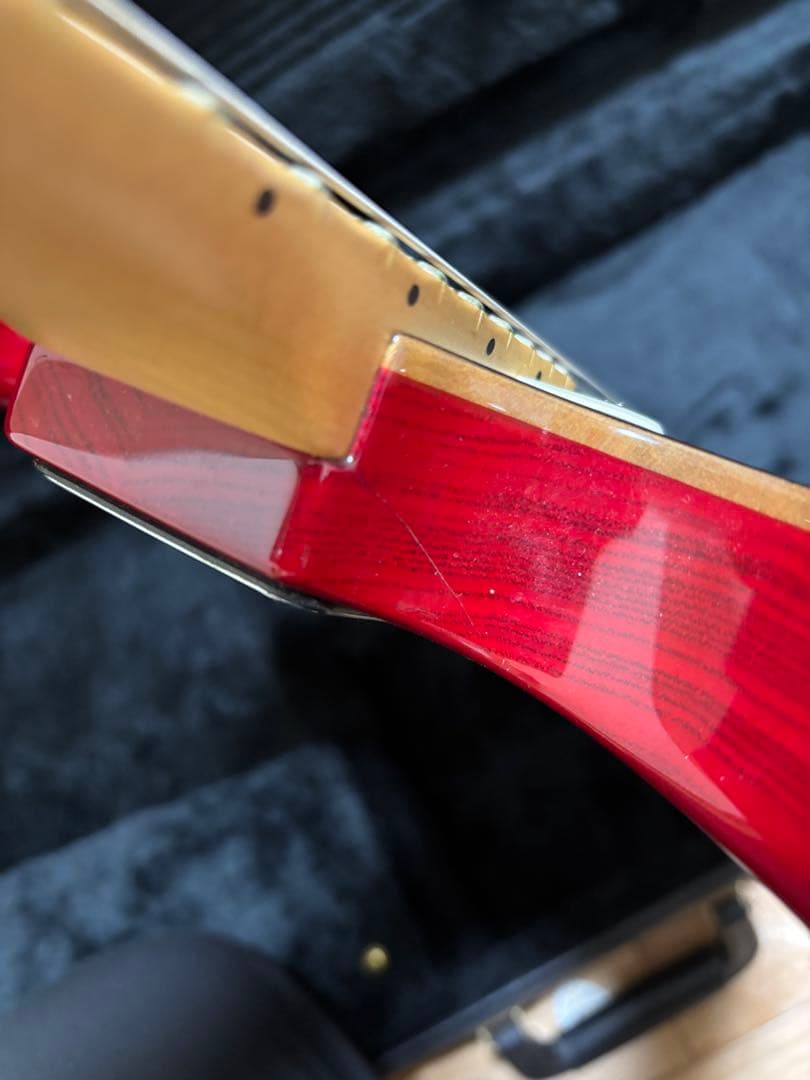 シェクター　ギター　EX-V-CTM-FRT