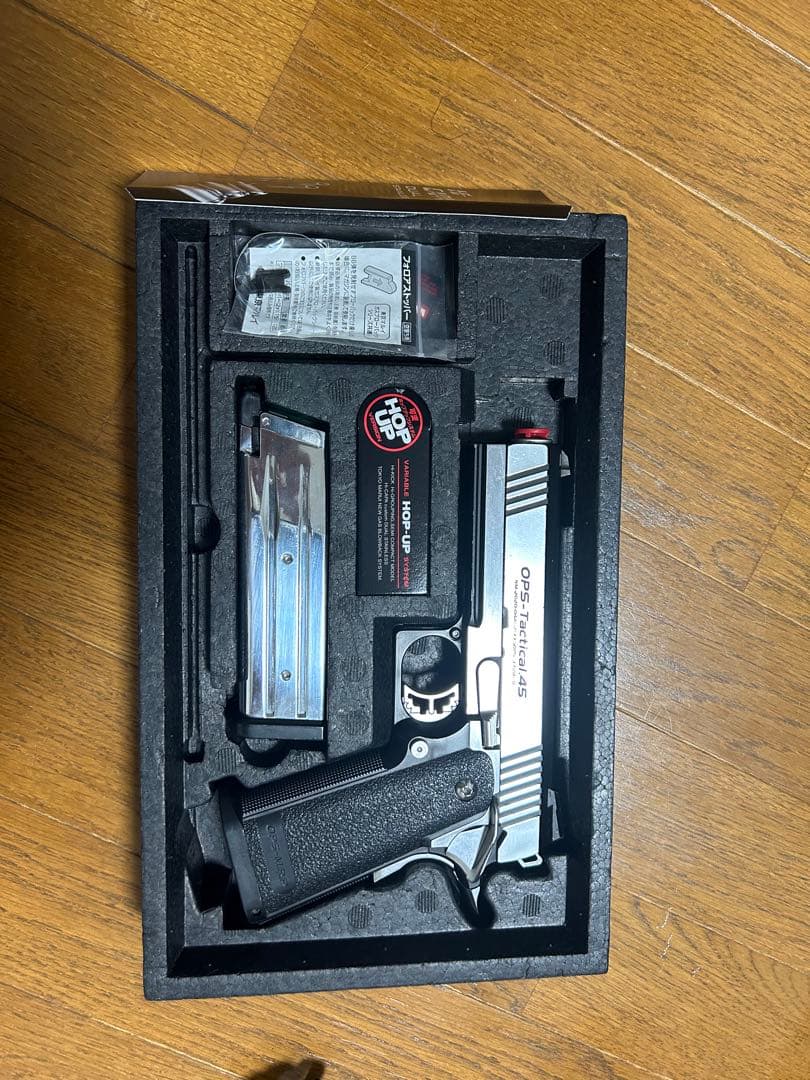ハイキャパカスタム　デュアルステンレス　hi-capa custom