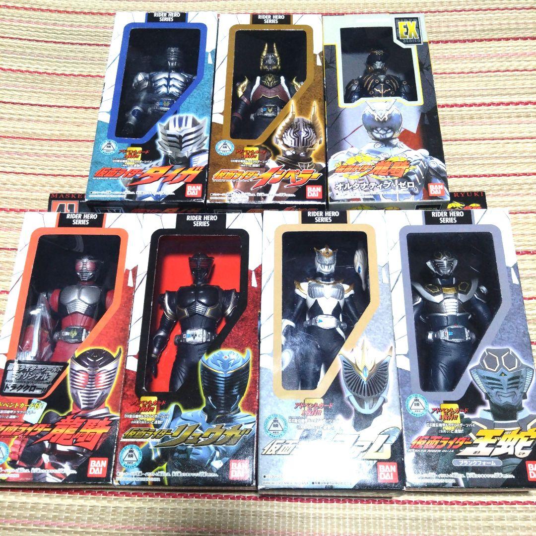激レア 仮面ライダー龍騎 ソフビ セット 仮面ライダーワールド